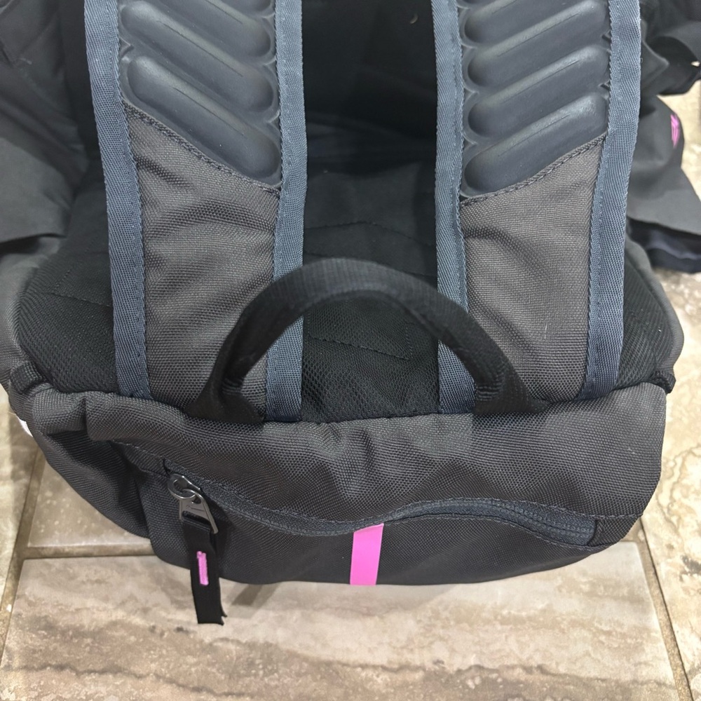 Nike Hoops Elite Max Air Team 2.0 Basketball Backpack Anthracite/Black Pinkfire - Picture 11 of 15